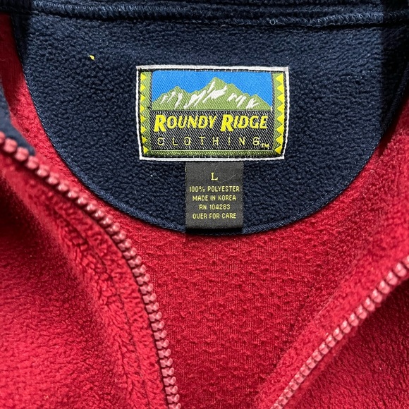 Roundy Ridge 1/4 Zip Fleece Pullover GUC L - Picture 4 of 4